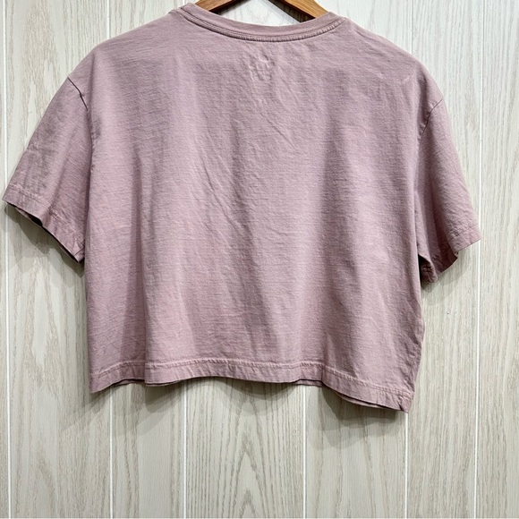 NIKE Essential Cropped Swoosh Tee Size Large - Picture 5 of 11